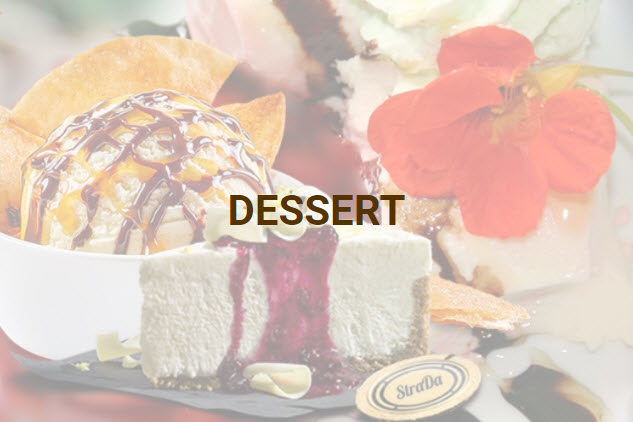 Dessertkarte